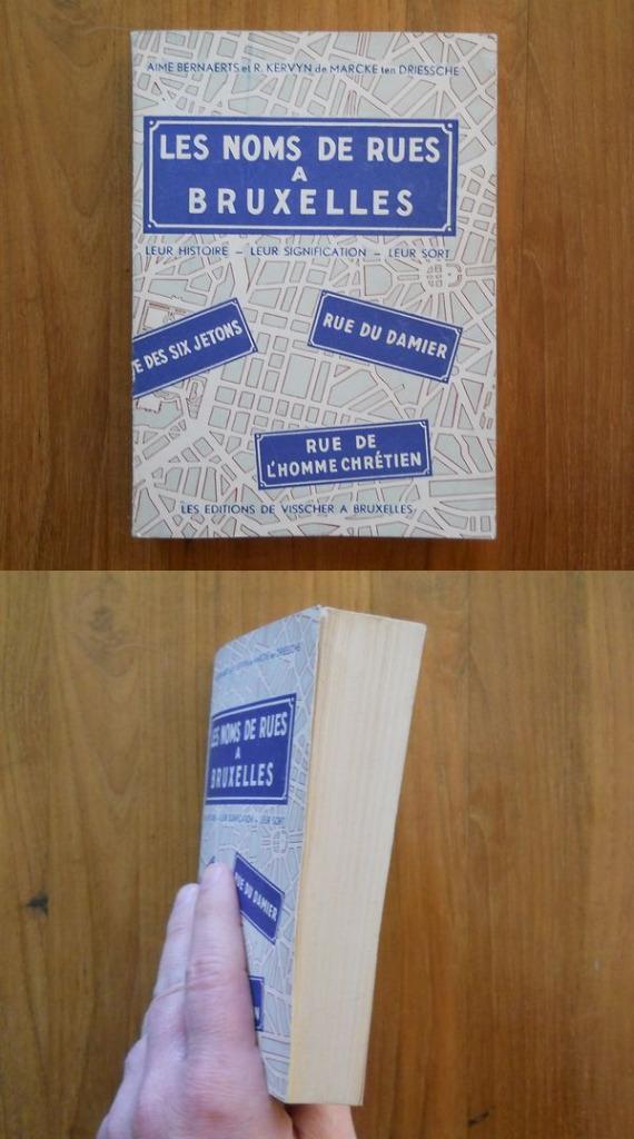 Les noms de rues à Bruxelles - Histoire Signification Sort, Boeken, Geschiedenis | Nationaal, Gelezen, Ophalen of Verzenden