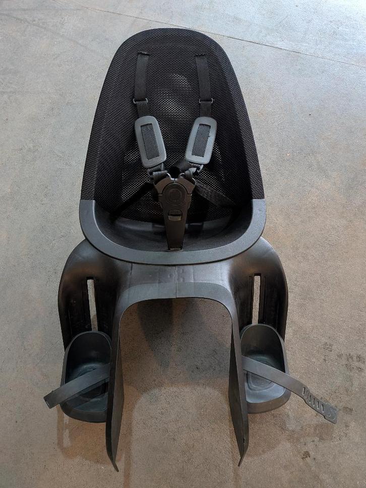 Siège vélo Qibbel air, Fietsen en Brommers, Fietsaccessoires | Fietsstoeltjes, Gebruikt, Achterzitje, Voetsteuntjes, Ophalen