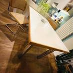 Stevige vintage tafel – keukentafel / bureau – 150x80x72 cm, Ophalen, Overige materialen, Gebruikt, 100 tot 150 cm