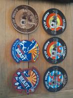 6 patches A400M & C130H, Verzamelen, Luchtvaart en Vliegtuigspotten, Ophalen of Verzenden, Zo goed als nieuw, Patch, Badge of Embleem