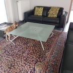 salontafel in nieuwstaat, Huis en Inrichting, Ophalen, Vierkant, Zo goed als nieuw, Metaal