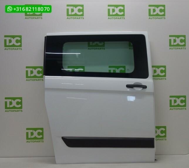 Ford Transit Custom Schuifdeur rechts wit met ruit, Auto-onderdelen, Carrosserie, Deur, Ford, Rechts, Gebruikt, Ophalen of Verzenden