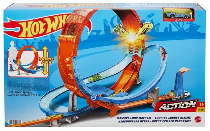 HOT WHEELS ACTION!!! Wervelende looping!!, Enfants & Bébés, Jouets | Circuits, Comme neuf, Enlèvement