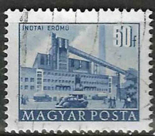 Hongarije 1951-1952 - Yvert 1007A - Heropbouwingsplan (ST), Timbres & Monnaies, Timbres | Europe | Hongrie, Affranchi, Envoi