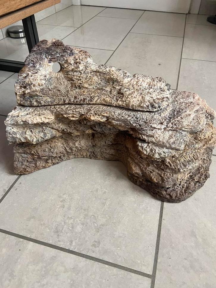 Rots decoratie, Dieren en Toebehoren, Vissen | Aquaria en Toebehoren, Gebruikt, Plant(en), Steen of Hout, Ophalen of Verzenden