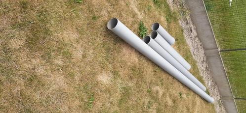 afvoer en buizen 125 mm; bochten 110 en 90 mm, Doe-het-zelf en Bouw, Buizen en Afvoer, Nieuw, Afvoer, PVC, Ophalen