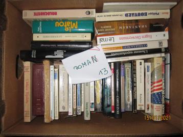 Livres +- 36 romans caisse n13 adam D beschikbaar voor biedingen