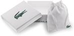 Heren schakelarmband LACOSTE GRATIS LEVERING, Handtassen en Accessoires, Verzenden, Nieuw, Zilver, Staal