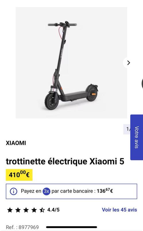 Xiaomi 5 elektrische scooter, Fietsen en Brommers, Steps, Nieuw, Elektrische step (E-scooter), Ophalen