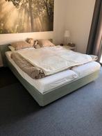 Bed twee persoons 1.60 x 2.00 m, Huis en Inrichting, Slaapkamer | Waterbedden, Ophalen, Gebruikt