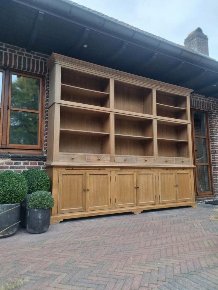 Eiken boekenkast/bibliotheekkast GRATIS LEVERING, Huis en Inrichting, Kasten | Wandmeubels, Zo goed als nieuw, Ophalen of Verzenden