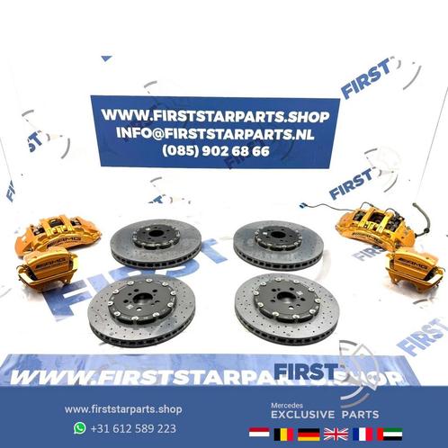 C63 E63 CLS63 GT63 S63 AMG Keramische Rem Set Remklauwen sch, Auto-onderdelen, Remmen en Aandrijving, Mercedes-Benz, Gebruikt