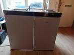 Kitchenette avec taques et frigo/congel, Elektronische apparatuur, Kookplaten, Ophalen, Zo goed als nieuw, Tussenbouw, Elektrisch