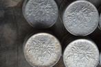 Lot van 100 munten van een zilverzaaier van 5 frank., Zilver, Ophalen