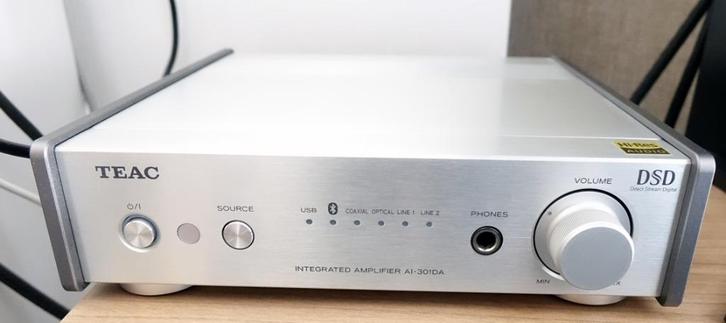 TEAC versterker AI301DA met DAC, Audio, Tv en Foto, Versterkers en Ontvangers, Zo goed als nieuw, Ophalen