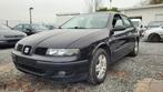 seat toledo 1.6i 161000km AIRCO TREKHAAK euro 4 2004, Auto's, Seat, 4 deurs, 4 cilinders, 1600 cc, Zwart