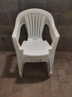 Set van 4 plastic tuinstoelen, Tuin en Terras, Ophalen, Gebruikt, Plastic, Stapelbaar