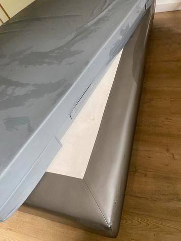 Tempur en boxspring set voor 1 persoon, 90 cm, Gris, Enlèvement, 200 cm