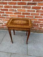Vintage antiek muziekdoos tafeltje, Antiek en Kunst, Ophalen