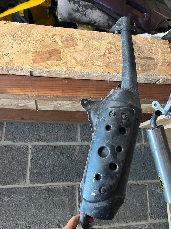 PIAGGIO 2takt uitlaat, Fietsen en Brommers, Brommeronderdelen | Scooters, Piaggio, Ophalen of Verzenden