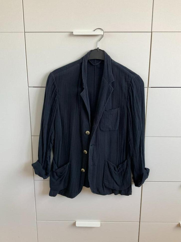 Veste blazer d'été LEON & HARPER taille M, Kleding | Dames, Jassen | Zomer, Gedragen, Maat 38/40 (M), Blauw, Ophalen