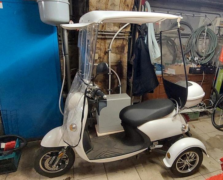 Scooter électrique 3 roues, Divers, Voitures sans permis & Scooters pour invalides, Comme neuf, Enlèvement
