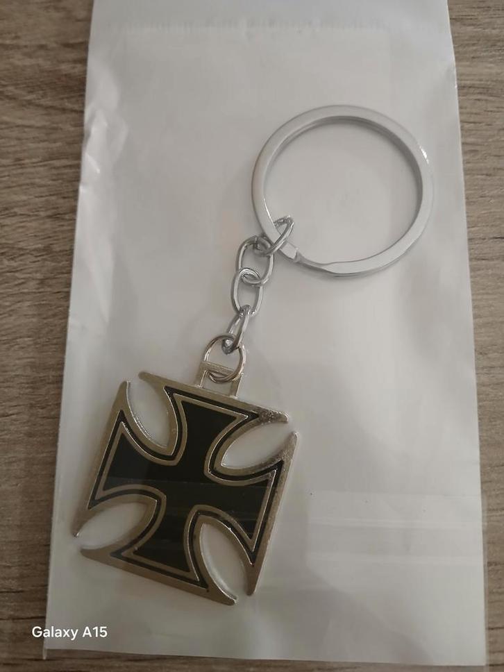 Sleutelhanger DUITS KRUIS, Verzamelen, Sleutelhangers, Ophalen of Verzenden