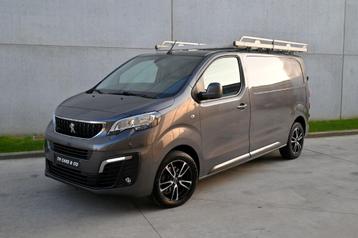 Peugeot Expert L2 / 120PK, Carplay, GPS, Cam, Cruise, Trekh,, Auto's, Voorwielaandrijving, 139 g/km, 4 cilinders, Leder en Stof
