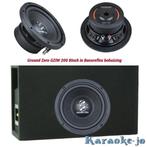 Ground Zero GZIW 200 8Inch in Bassreflex behuizing, Auto diversen, Autospeakers, Ophalen of Verzenden, Nieuw