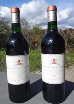 Château Pape Clement 1993 : 2 bouteilles, Collections, Pleine, France, Enlèvement ou Envoi, Vin rouge