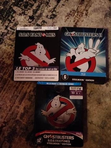 Blu-ray steelbook Ghostbusters trilogie aangeboden  beschikbaar voor biedingen