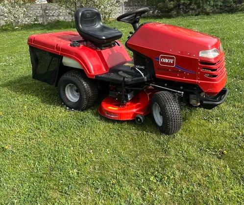 Toro Tractor grasmaaier, Tuin en Terras, Zitmaaiers, Gebruikt, 120 cm of meer, Elektrische starter, Mulchfunctie, Opvangzak, Opvangbak
