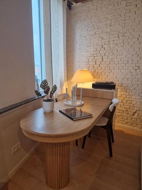 Marmer/wood dining table - Maison de Monde, Huis en Inrichting, Tafels | Eettafels, Zo goed als nieuw, Ophalen