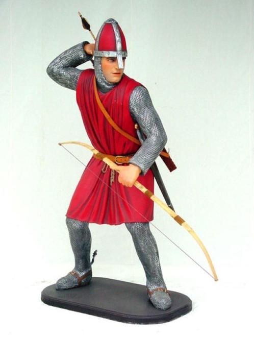 Crusader 6 ft. – Ridderbeeld Hoogte 185 cm, Verzamelen, Beelden en Beeldjes, Nieuw, Ophalen