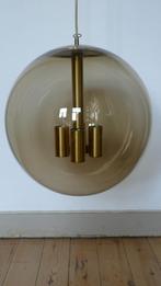 grote rookglas kogel lamp jaren 70 van Peil & Putzler, Antiek en Kunst, Ophalen