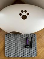 Design Kattenbak Wit - 70 x 40 x 40 cm, Dieren en Toebehoren, Ophalen, Zo goed als nieuw, Gesloten