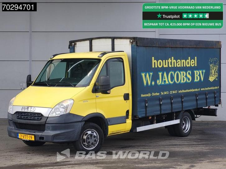 Iveco Daily 50C15 3.0L Schuifzeilen Dubbellucht 150PK Airco, Auto's, Bestelwagens en Lichte vracht, Bedrijf, Te koop, Airconditioning