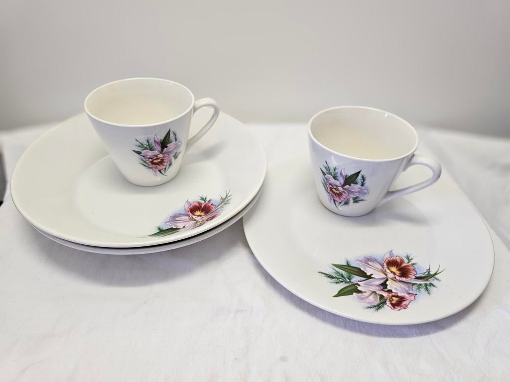 Villeroy Boch  Diplomat serie bloemen (5 stuks), Enlèvement ou Envoi