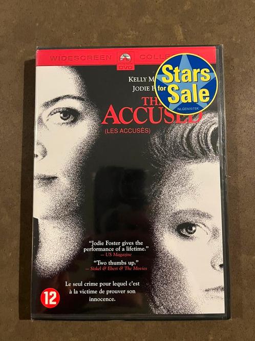 DVD The Accused (Jodie Foster) Nieuw, Cd's en Dvd's, Dvd's | Thrillers en Misdaad, Nieuw in verpakking, Overige genres, Vanaf 12 jaar