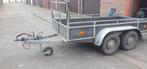 Dubbelasser 3 meter lang 125 cm breed, Auto diversen, Aanhangers en Bagagewagens, Ophalen, Gebruikt