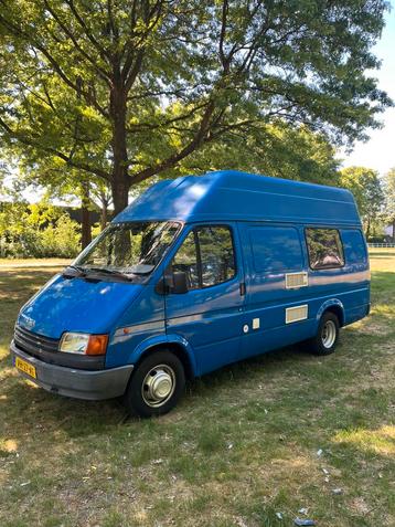 Ford Transit 2.5D 190L CAMPER 1990 NETTE STAAT L2-H2, Caravans en Kamperen, Mobilhomes, Bus-model, Diesel, Particulier, Ford