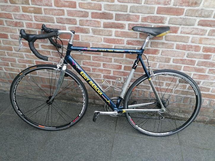 Koersfiets Eddy Merckx, Fietsen en Brommers, Fietsen | Racefietsen, Gebruikt, Heren, Overige merken, Meer dan 20 versnellingen