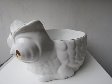 Vintage Uil planter bloempot jaren 70 genummerd beschikbaar voor biedingen