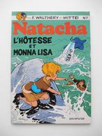 EO 1979 Natacha 7 L'hôtesse et Monna Lisa - broché tbe, Une BD, Utilisé, Enlèvement ou Envoi, Walthéry - Mittéï - Seron
