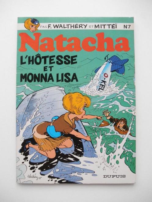 EO 1979 Natacha 7 L'hôtesse et Monna Lisa - broché tbe, Livres, BD, Utilisé, Une BD, Enlèvement ou Envoi