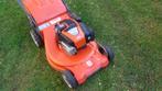 Husqvarna grasmaaier met elektrische start, Tuin en Terras, Grasmaaiers, Ophalen, Zo goed als nieuw, Benzine-grasmaaier, 50 cm of meer