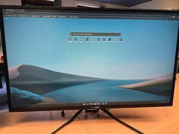 32-inch wqhd 165 hz 1ms gamemonitor met garantie beschikbaar voor biedingen