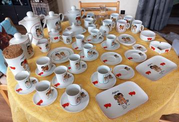 Liefde is Kim Casali Love is servies lot beschikbaar voor biedingen