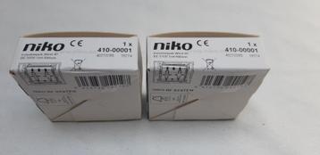 2 interrupteurs Niko Easywave - 410-00001 - RF sans fil