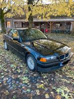 BMW E36 320IA CABINE/CARNET/OLDTIMER, Auto's, BMW, Automaat, Zwart, Cabriolet, Zwart